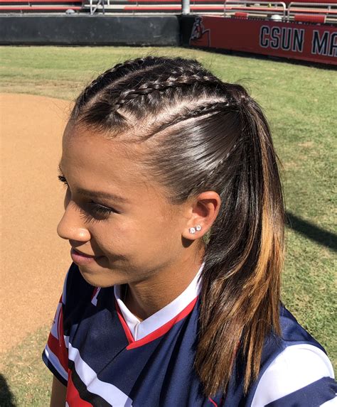 College softball hairstyles - Nov 28, 2014 - As much as I LOVE softball...., I love softball hairstyles even more!!!! 😄💁💇. See more ideas about softball hairstyles, long hair styles, hair styles. 